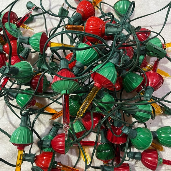 Vintage Bubble Christmas lights. 10 strands.Price per strand - Picture 5 of 5